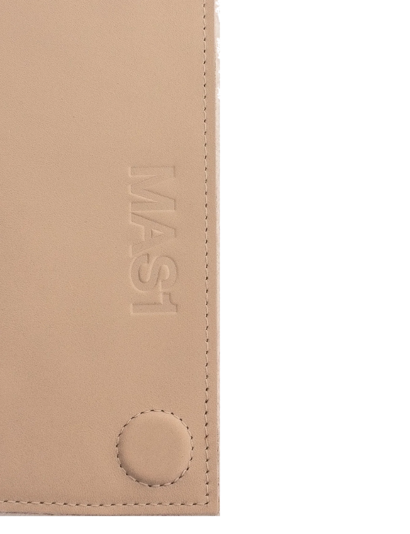 D bag Beige+ cadena lisa - Ferent Bags