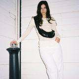 Banana bag XS crushed patent black - Ferent Bags