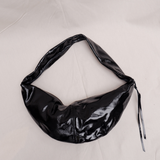 Banana bag XS crushed patent black - Ferent Bags