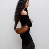 Banana bag XS glossy brown - Ferent Bags