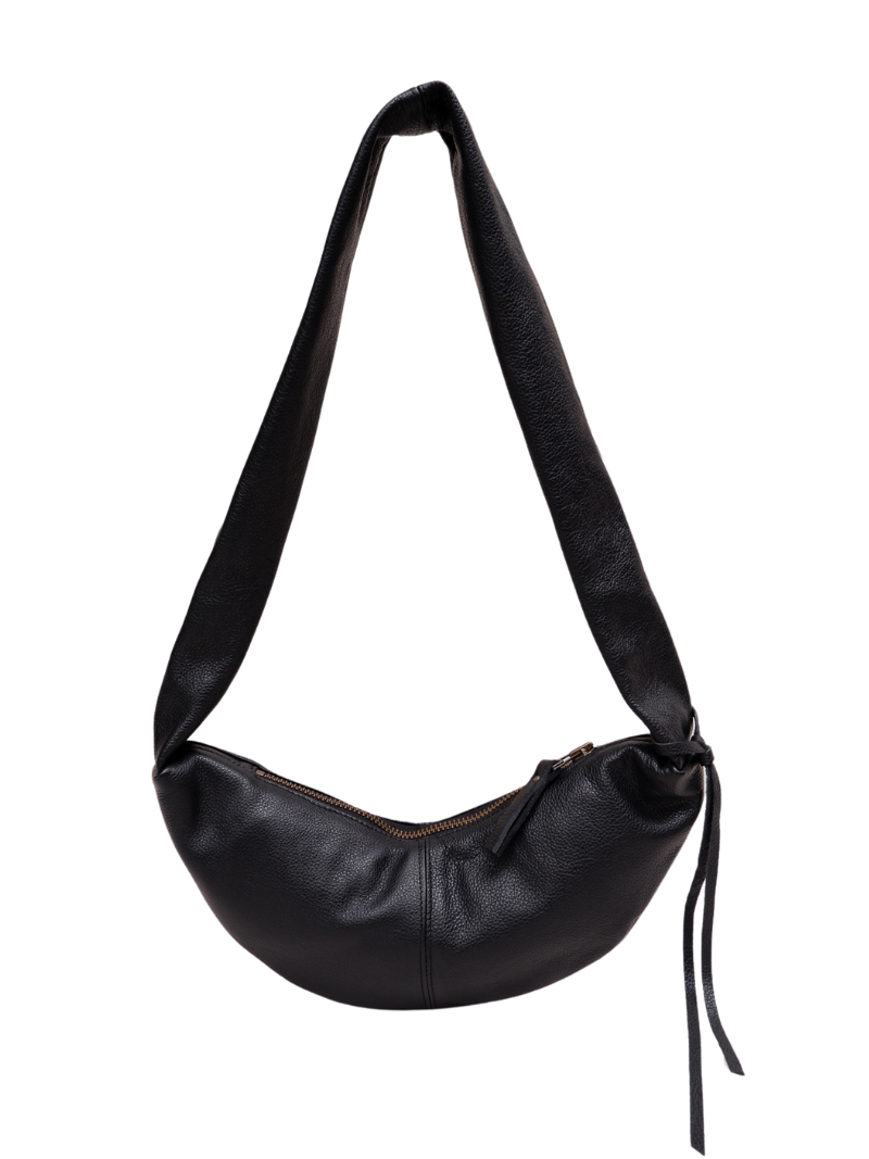Banana bag XS grained black - Ferent Bags