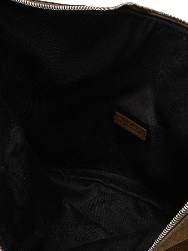 Belted Hobo Suede Shoulder chestnut nubuck - Ferent Bags