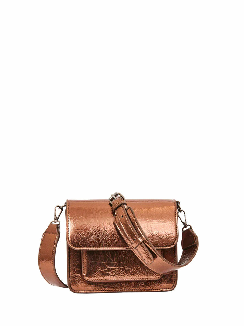 Cayman Pocket metallic structure sheeny brown