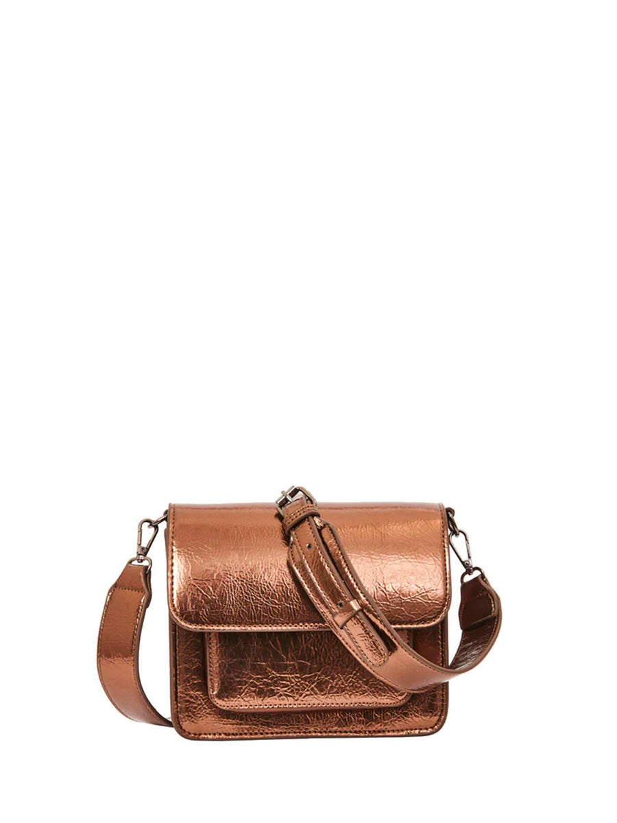 Cayman Pocket metallic structure sheeny brown