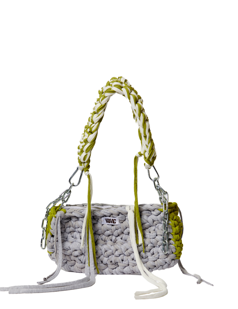 Copenhague bag lima y gris - Ferent Bags