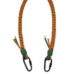 Correa nylon verde y naranja - Ferent Bags