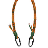 Correa nylon verde y naranja - Ferent Bags