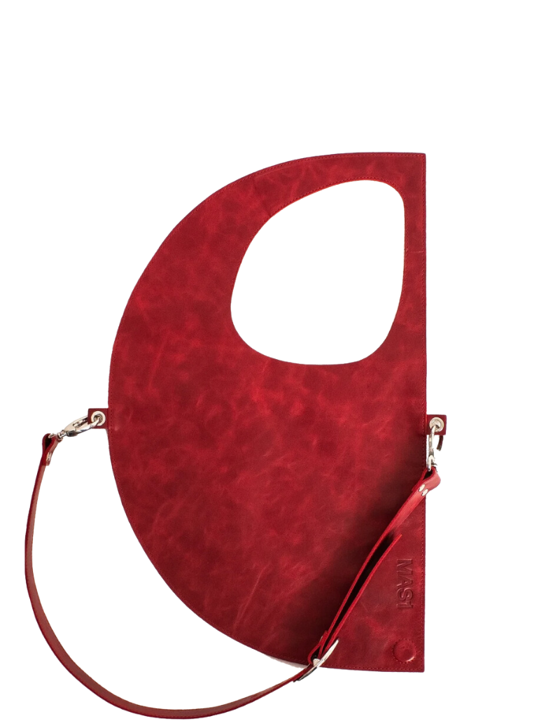 D bag granate + cadena lisa - Ferent Bags