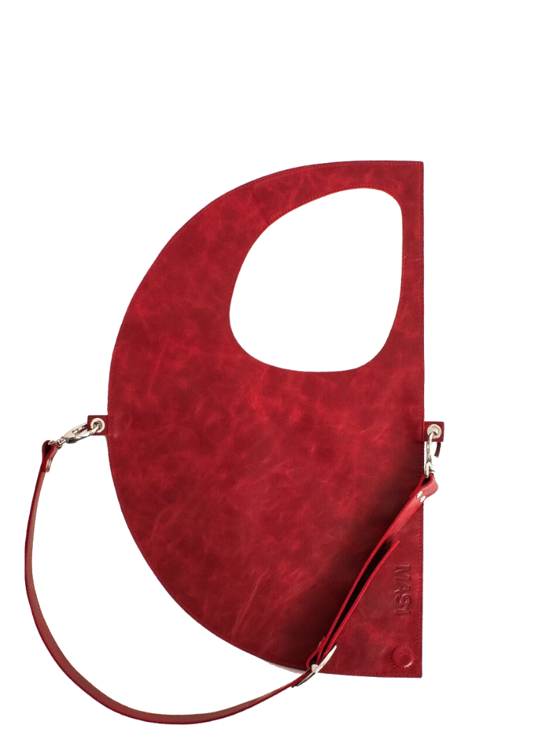 D bag granate + cadena lisa - Ferent Bags