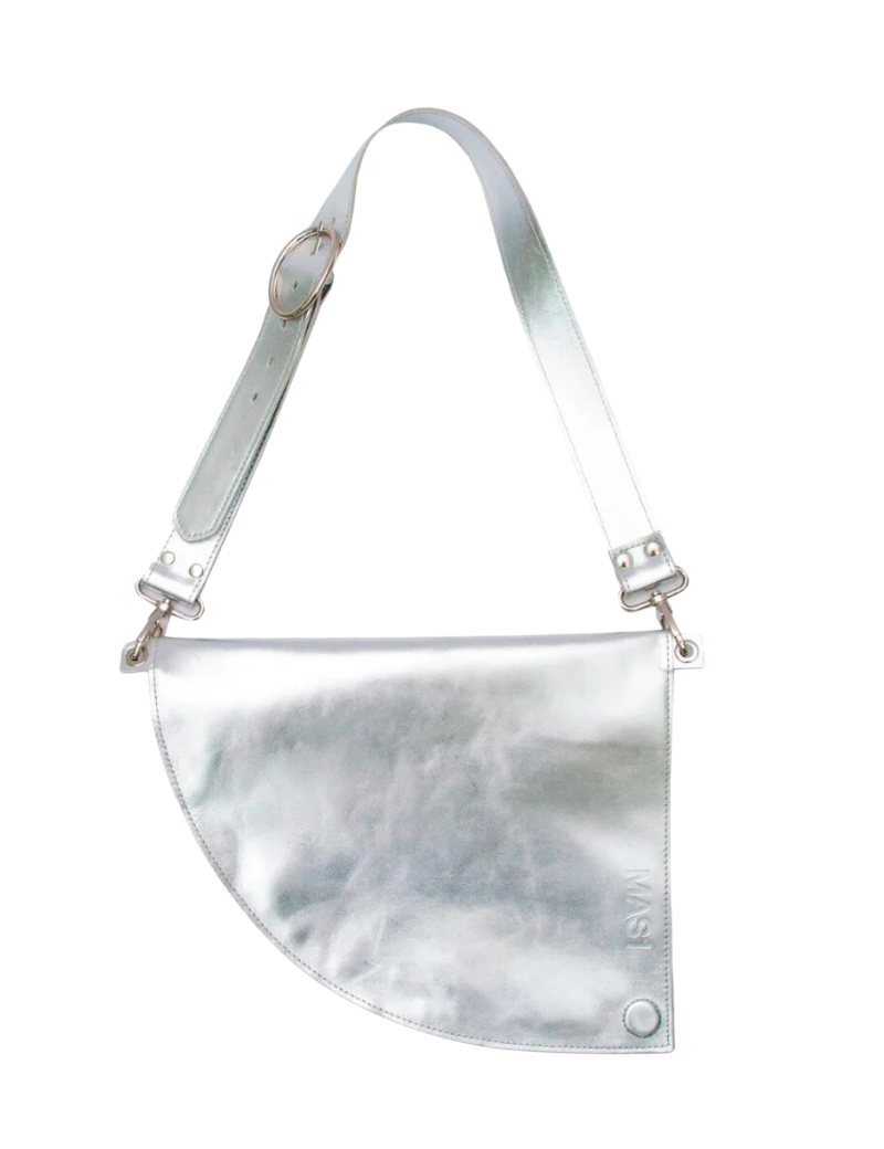 D bag plata + cadena lisa - Ferent Bags