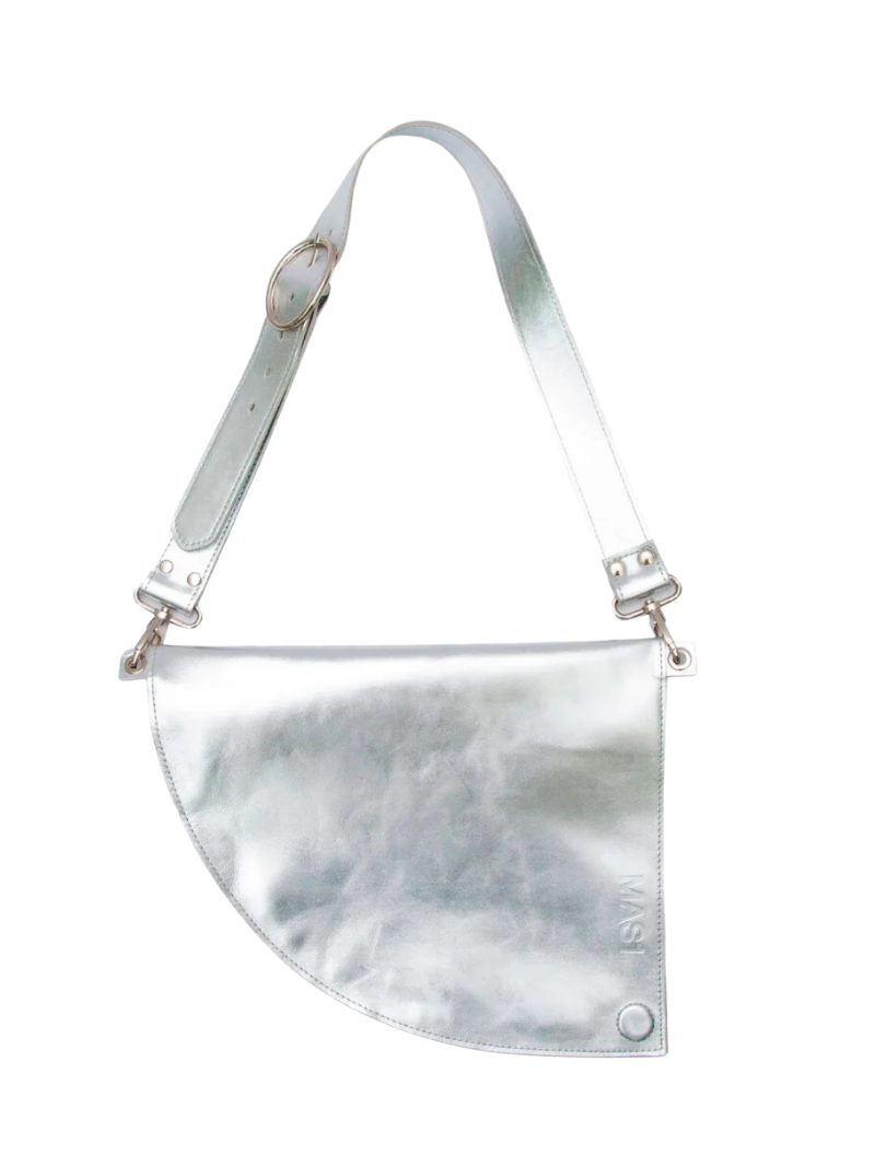 D bag plata + cadena lisa - Ferent Bags