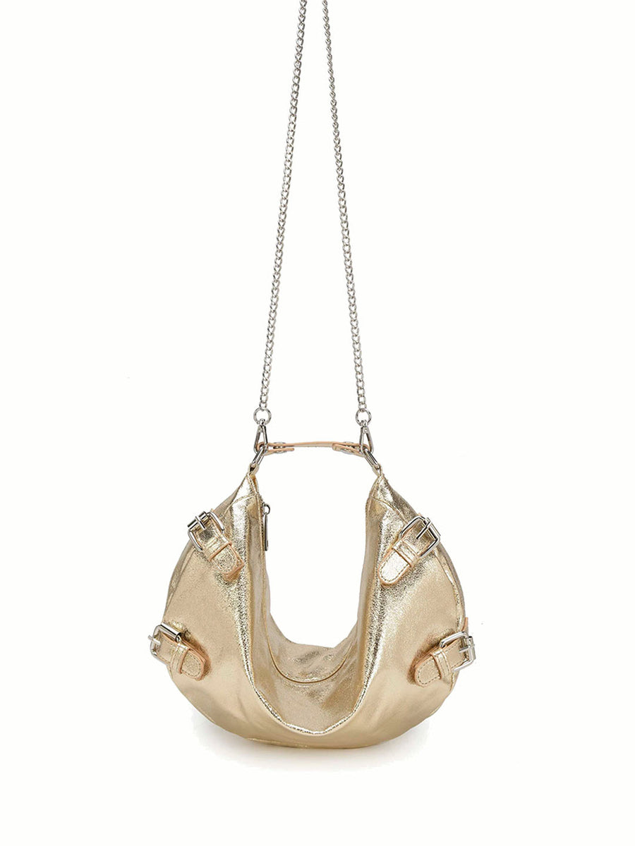Dagmar Buckle Recycled Cool light gold