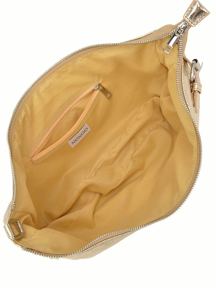 Dagmar Buckle Recycled Cool light gold
