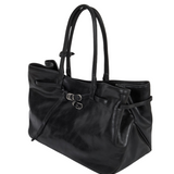 Grandma used bag large black pull-up