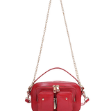Helena Florence bright red w. gold - Ferent Bags