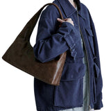 Hobo large washed brown pull up - Ferent Bags