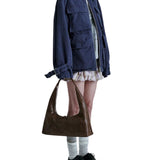 Hobo large washed brown pull up - Ferent Bags