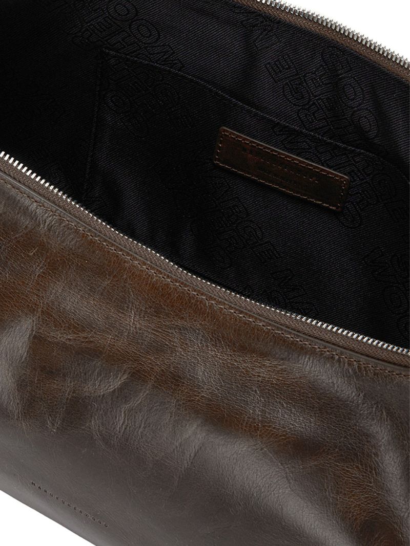 Hobo large washed brown pull up - Ferent Bags