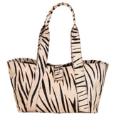 Maxi Shopper Brown Stripes Deluxe - Ferent Bags