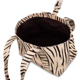 Maxi Shopper Brown Stripes Deluxe - Ferent Bags