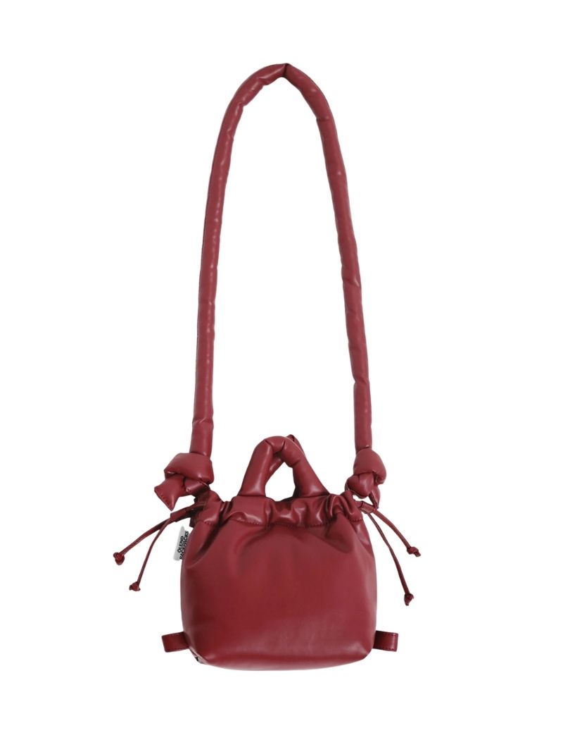 Micro Ona Vegan Leather cherry red – Ferent Bags