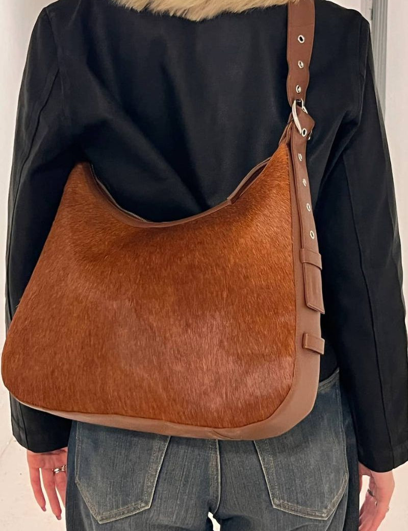 Oda Crossbody bag brown - Ferent Bags