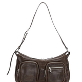 Outpocket Hobo washed brown pull-up