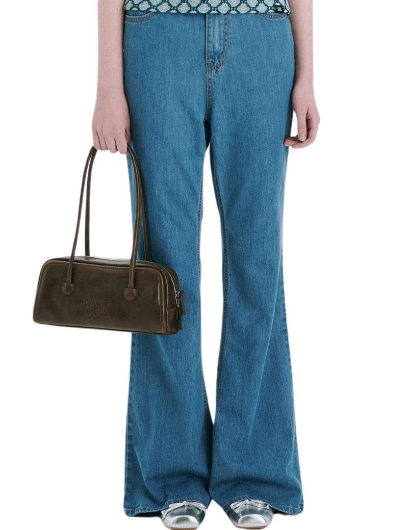 Soft Baguette washed brown pull up - Ferent Bags