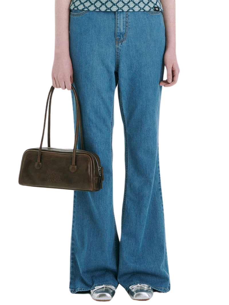 Soft Baguette washed brown pull up - Ferent Bags