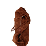 Small Alma Suede Chocolate Núnoo x Lia