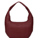 Small Gabi braided mountain maroon