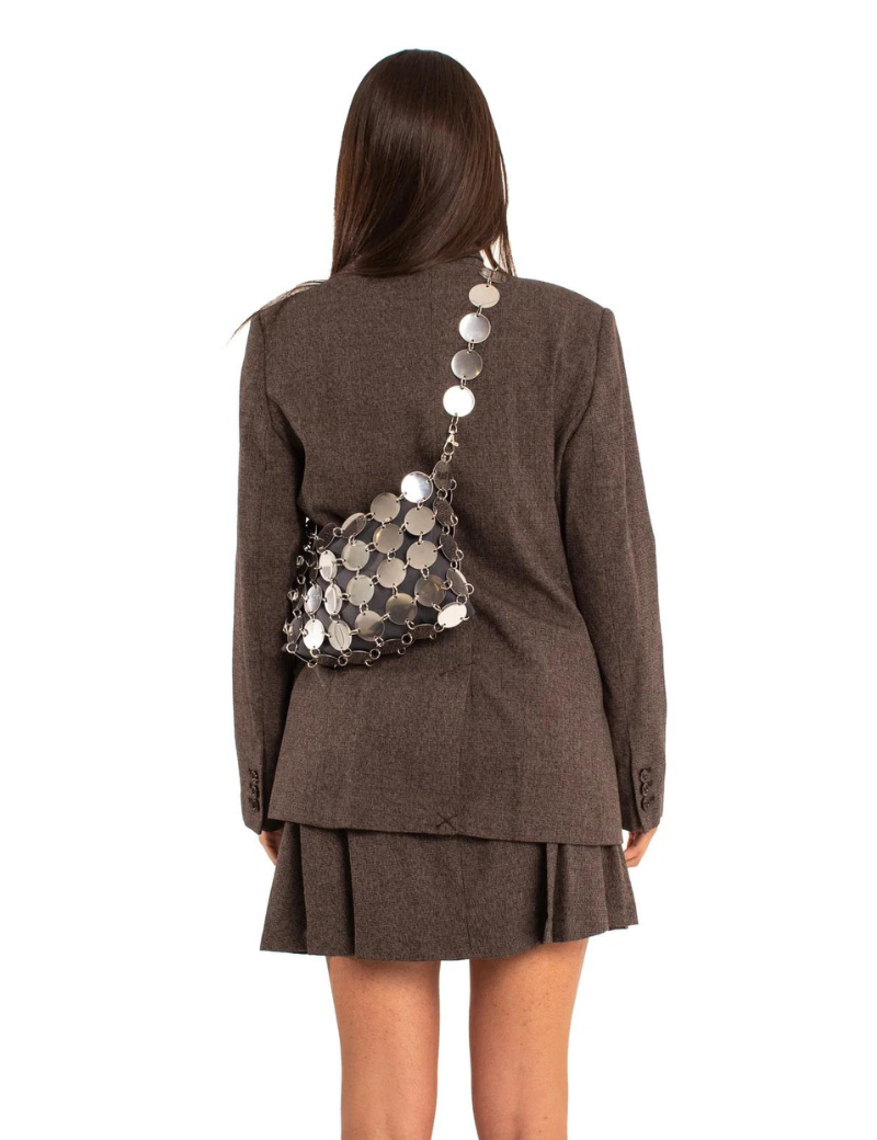 Ch Acero + Cadena corta + Funda gris - Ferent Bags