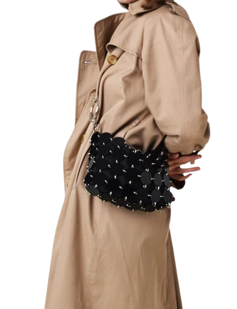 Ch Black +  Cadena combinada + Funda negra - Ferent Bags
