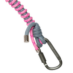 Correa nylon rosa y gris - Ferent Bags
