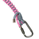 Correa nylon rosa y gris - Ferent Bags