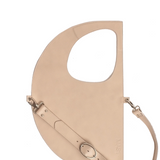 D bag Beige+ cadena lisa - Ferent Bags