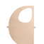 D bag Beige+ cadena lisa - Ferent Bags