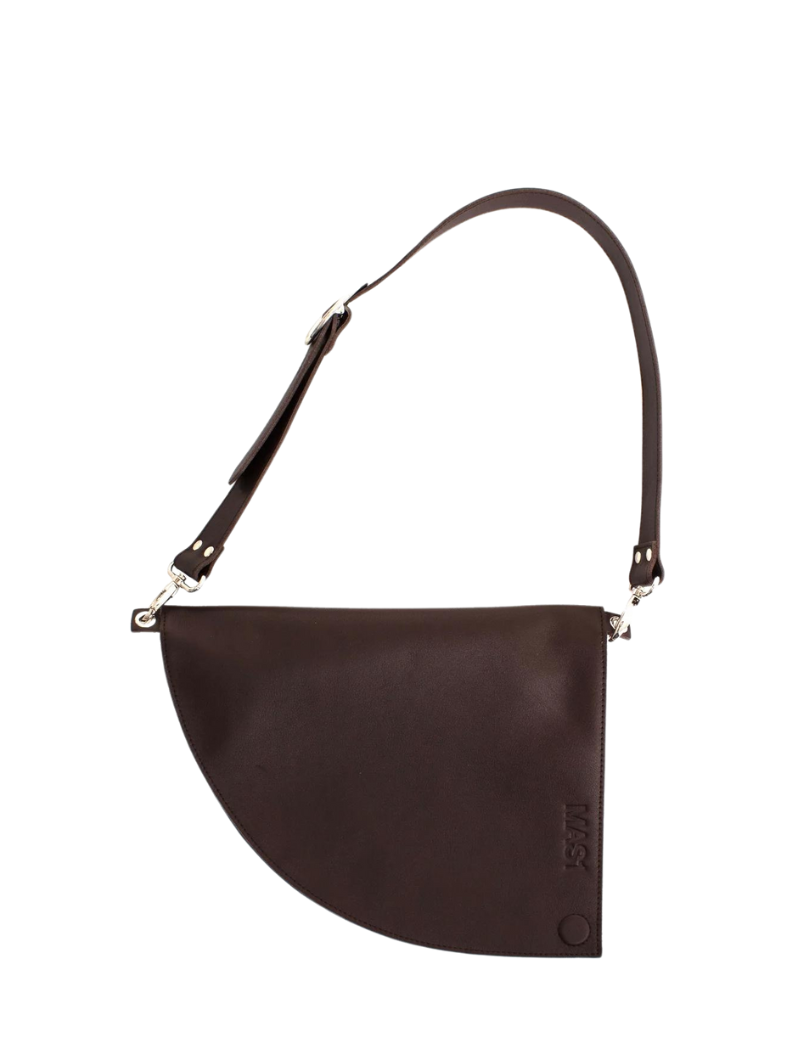 D bag marrón + cadena lisa - Ferent Bags