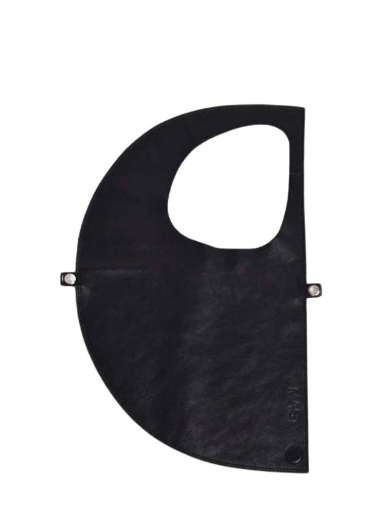 D bag Negro + cadena lisa - Ferent Bags