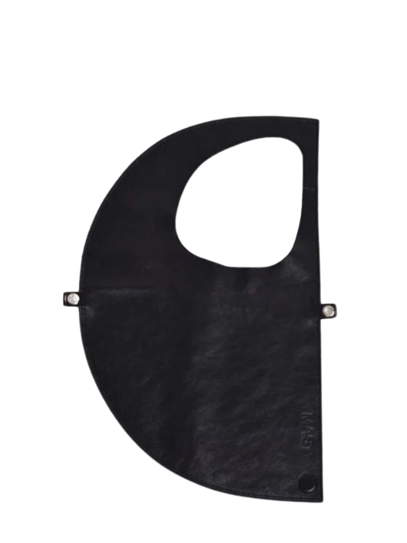 D bag Negro + cadena lisa - Ferent Bags