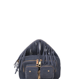 Helena Fringe Suede jeans w. gold