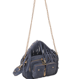 Helena Fringe Suede jeans w. gold