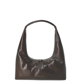Hobo shoulder mocha crinkle