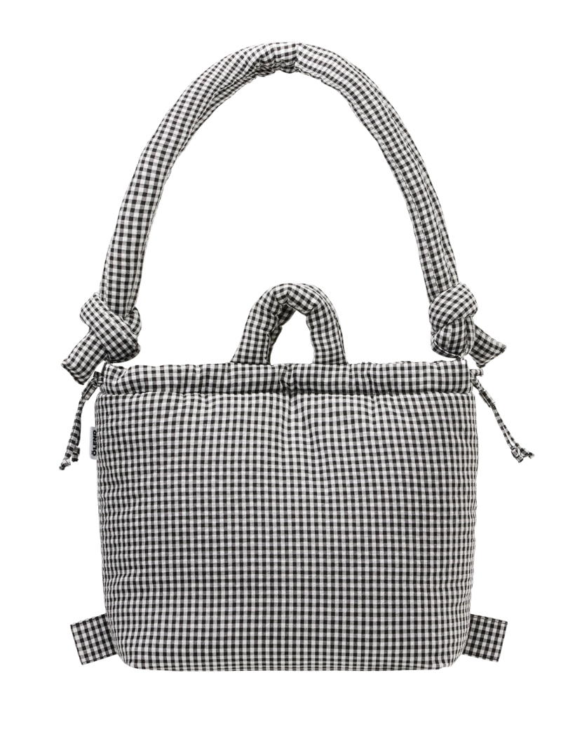 Crossbody bag Ona Soft Bag vichy black | Ferent Bags