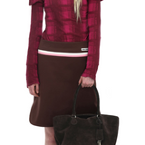 Shell Brot large suede mocha