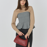 Dandy Braided Florence Maroon w. gold