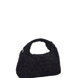 Mini Dandy Braided Suede black cross