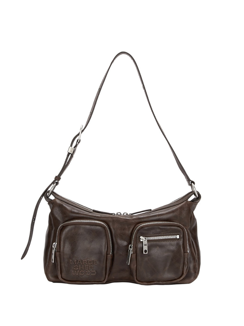 Outpocket Hobo washed brown pull-up