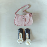 Maria Suede candyfloss