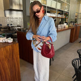 Salerno shoulder bag Marlin amaretto